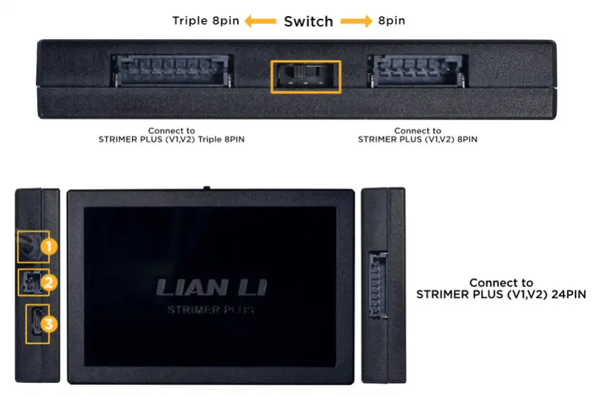Lian Li Strimer L-Connect 3 Controller (PW24PV2-1)