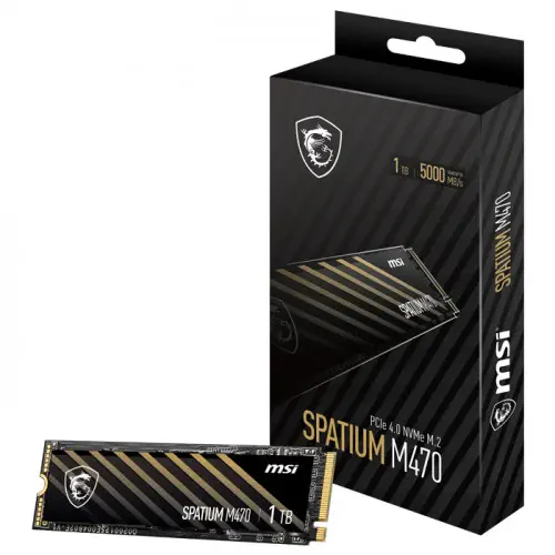 MSI Spatium M470 1TB PCIe NVMe M.2 SSD Disk