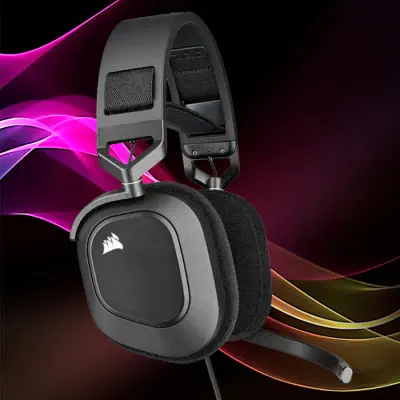 Corsair HS80 RGB USB CA-9011237-EU Kablolu Gaming Kulaklık