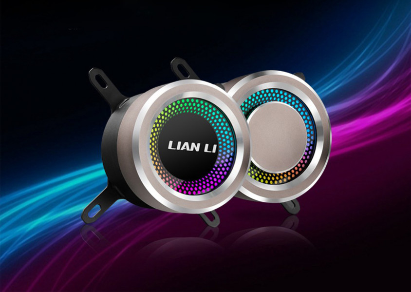 Lian Li Galahad AIO 360 UNI Fan SL Edition Black İşlemci Sıvı Soğutucu 