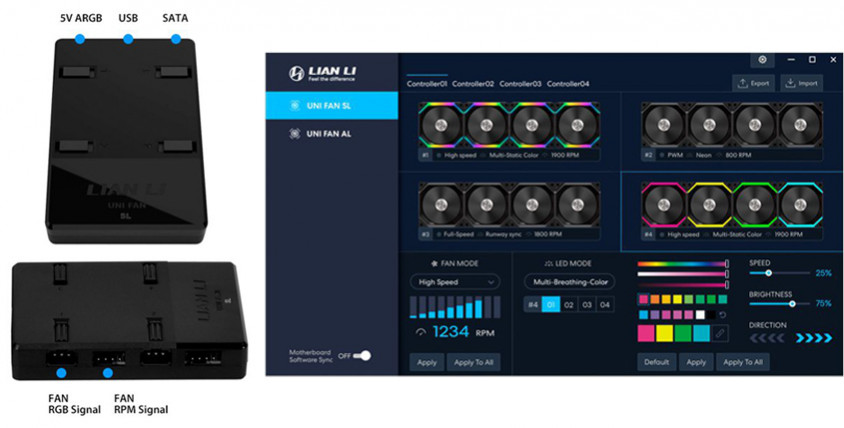 Lian Li Galahad AIO 360 UNI Fan SL Edition White İşlemci Sıvı Soğutucu (G89.GA360SLA.01)