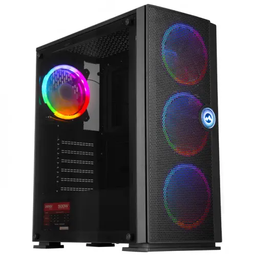 Everest Kastra 500W E-ATX Mid-Tower Gaming Kasa