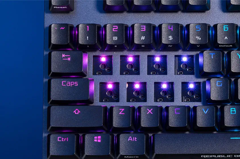 ASUS ROG Strix Flare II Animate Mekanik Kablolu Gaming Klavye