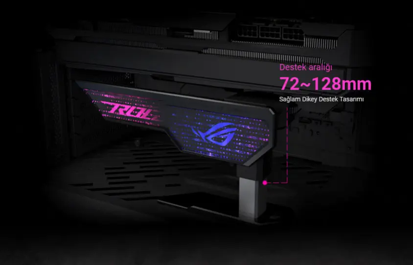 Asus ROG Herculx XH01 RGB Ekran Kartı Tutucu (90DA0020-B09000)