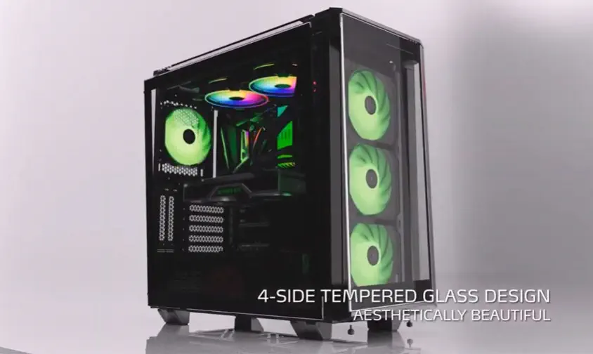 XPG InvaderX Mini Siyah 650W Kasa