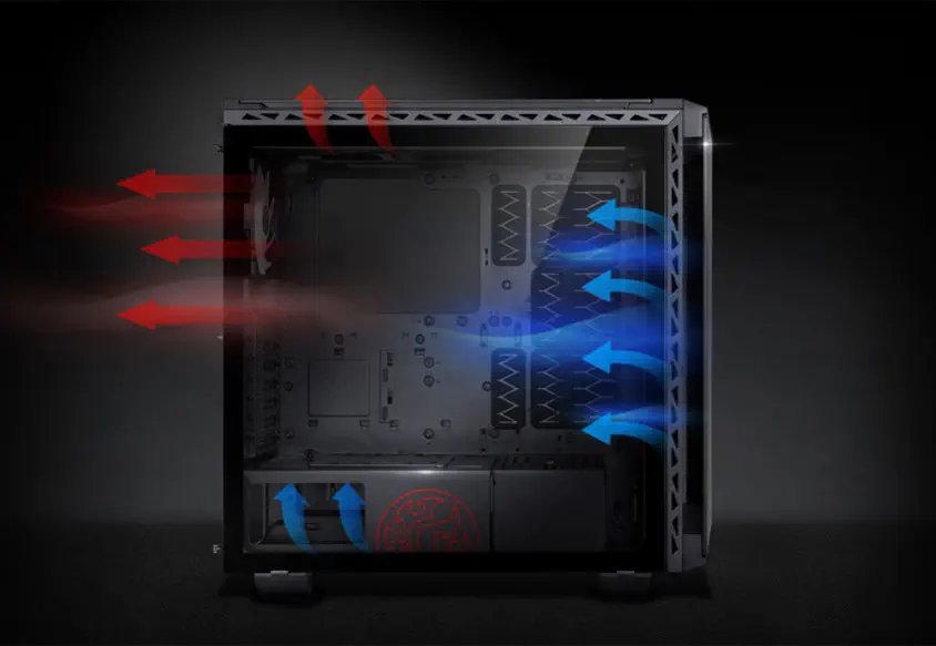 XPG InvaderX Mini Siyah 650W Kasa