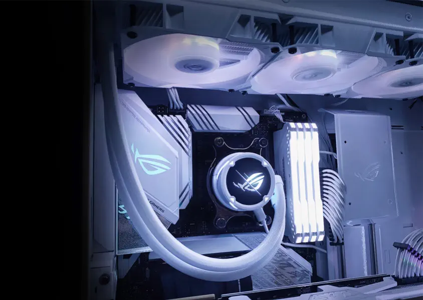 ASUS ROG Strix LC II 240 ARGB White Edition 240mm İşlemci Sıvı Soğutucu (90RC00E2-M0UAY0)