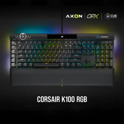 Corsair K100 RGB CH-912A01A-TR Optik Mekanik Kablolu Gaming Klavye