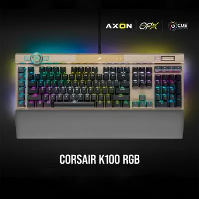 Corsair K100 RGB CH-912A21A-NA Optik Mekanik Kablolu Gaming Klavye