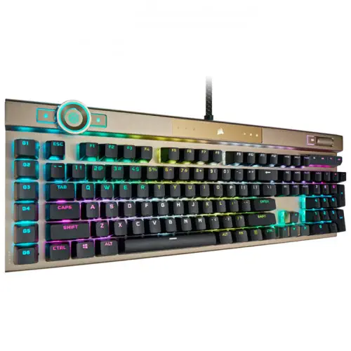 Corsair K100 RGB CH-912A21A-NA Optik Mekanik Kablolu Gaming Klavye