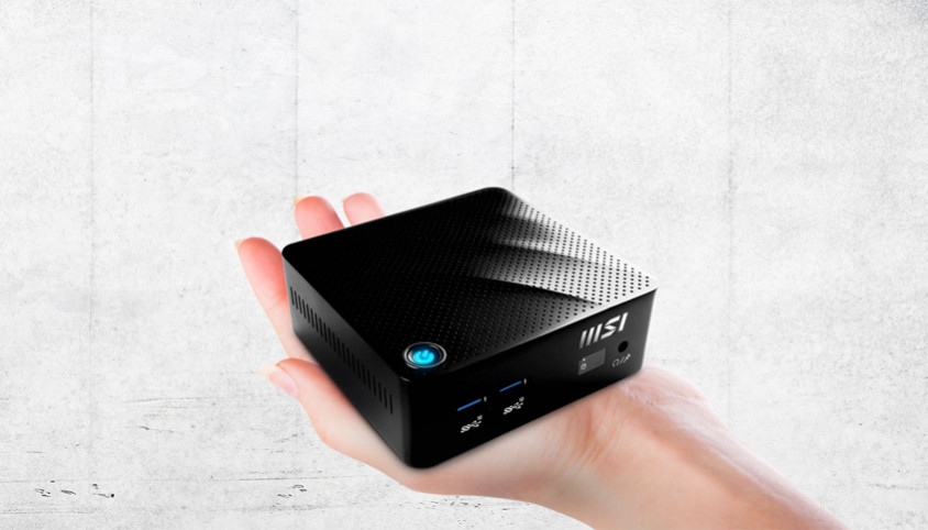 MSI Cubi N JSL-042EU Siyah Mini PC