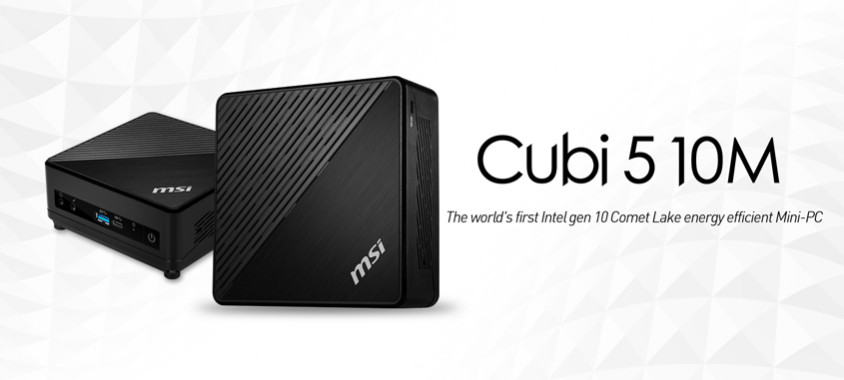 MSI Cubi 5 10M-662TR Siyah Mini PC