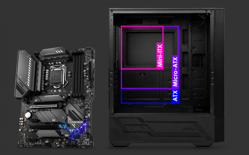 MSI MAG Forge 112R ATX Mid-Tower Gaming Kasa