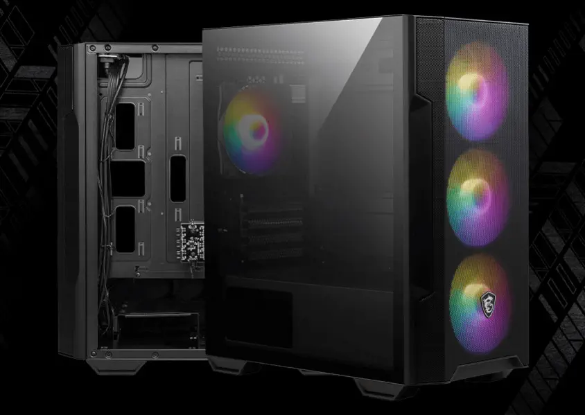 MSI MAG Forge M100R Micro-ATX Tower Gaming Kasa