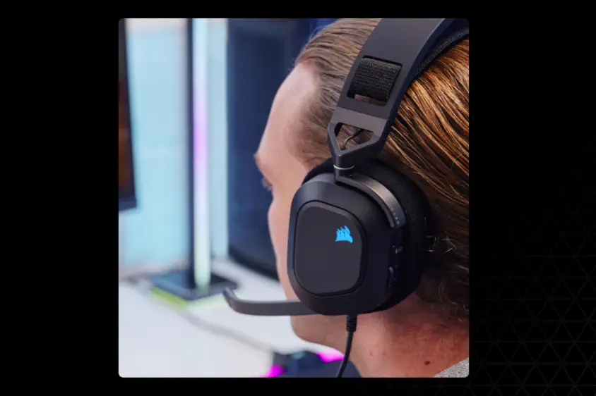 Corsair HS80 RGB USB CA-9011237-EU Kablolu Gaming Kulaklık