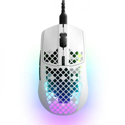 SteelSeries Aerox 3 2022 Edition Snow Kablolu Gaming Mouse