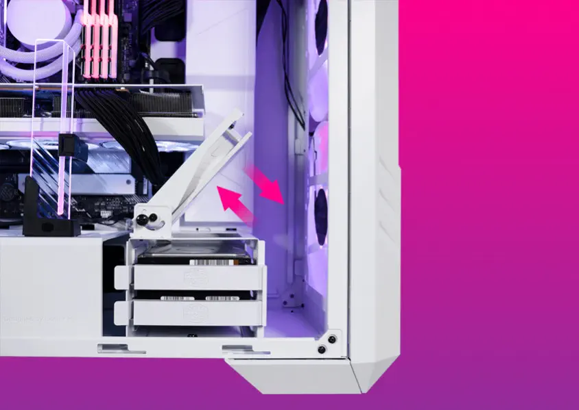 Cooler Master HAF500 H500-KGNN-S00 USB ARGB E-ATX Mid-Tower Gaming Kasa