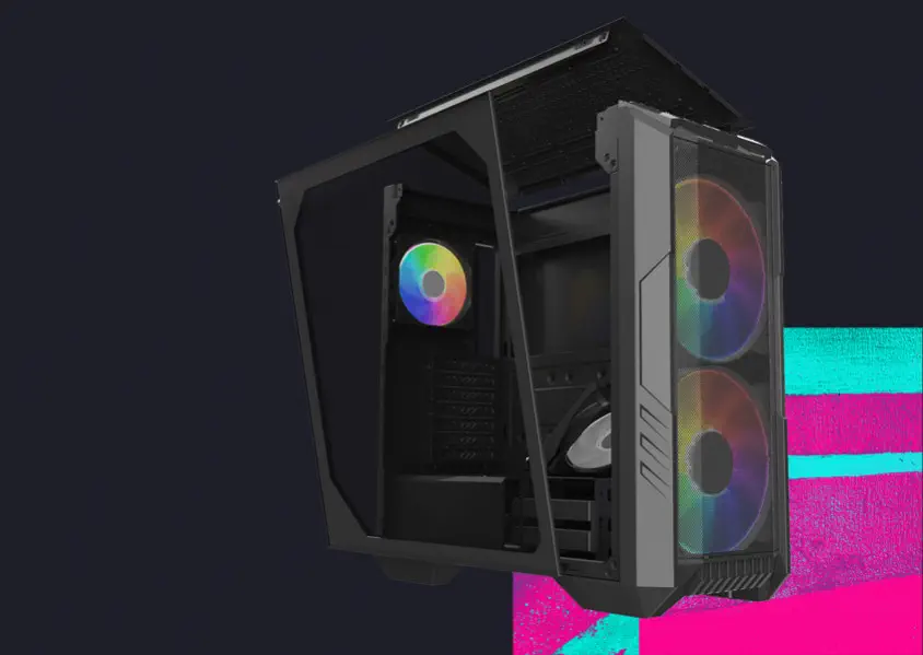 Cooler Master HAF500 H500-KGNN-S00 USB ARGB E-ATX Mid-Tower Gaming Kasa