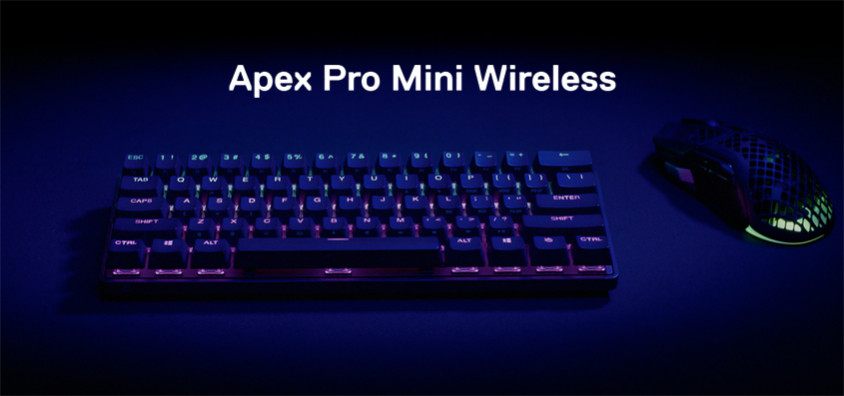 SteelSeries Apex Pro Mini Wireless Mekanik Kablosuz Gaming Klavye