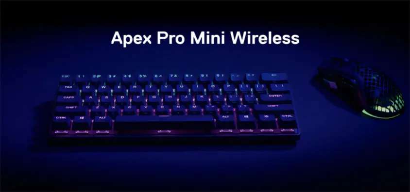 SteelSeries Apex Pro Mini Wireless Mekanik Kablosuz Gaming Klavye
