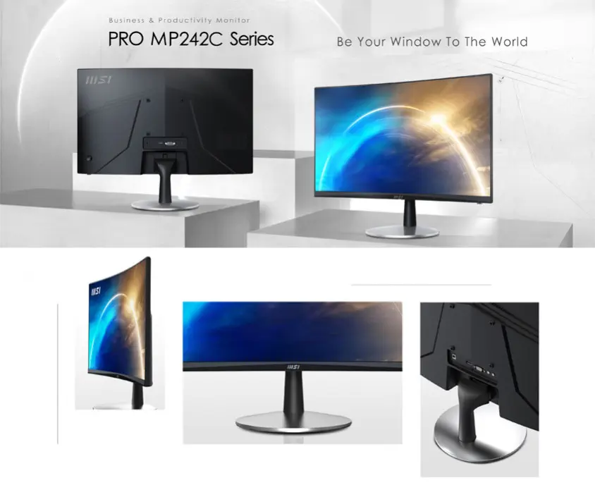 MSI Pro MP242C 23.6” VA Full HD Curved Monitör