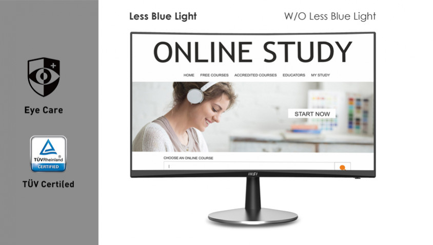 MSI Pro MP242C 23.6” VA Full HD Curved Monitör