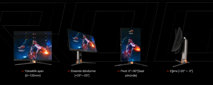 Asus ROG Swift 360Hz PG259QNR 24.5″ IPS Full HD Gaming Monitör