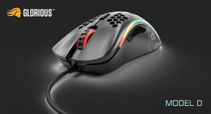 Glorious Model D GLRGD-BLACK Kablolu Gaming Mouse
