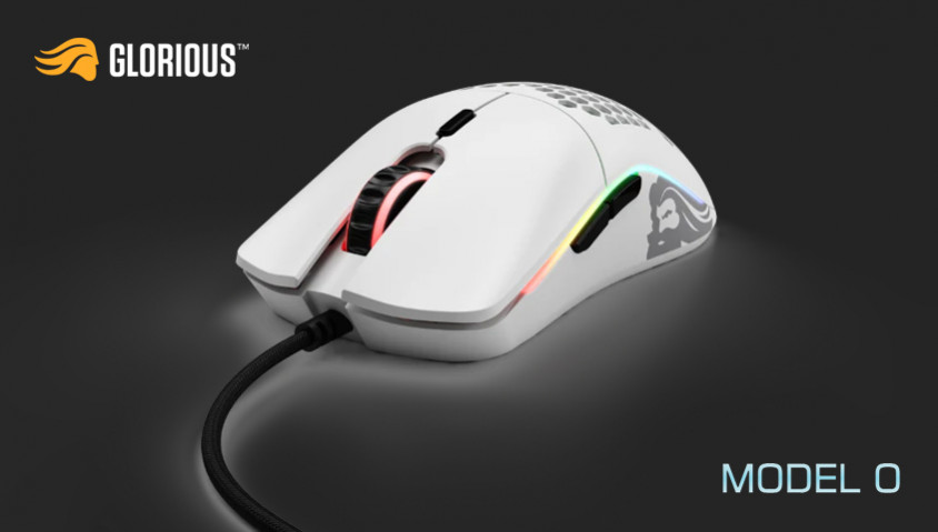 Glorious Model O GLRGO-WHITE Kablolu Gaming Mouse