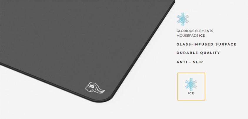 Glorious Elements Ice GLRGLO-MP-ELEM-ICE Gaming Mousepad