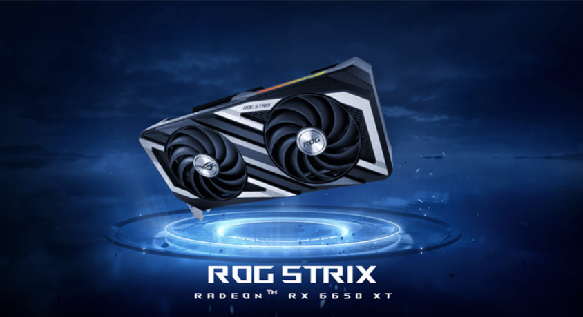 Asus ROG-STRIX-RX6650XT-O8G-GAMING Ekran Kartı