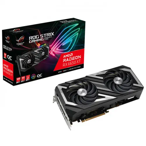 ASUS ROG-STRIX-RX6650XT-O8G-GAMING Ekran Kartı