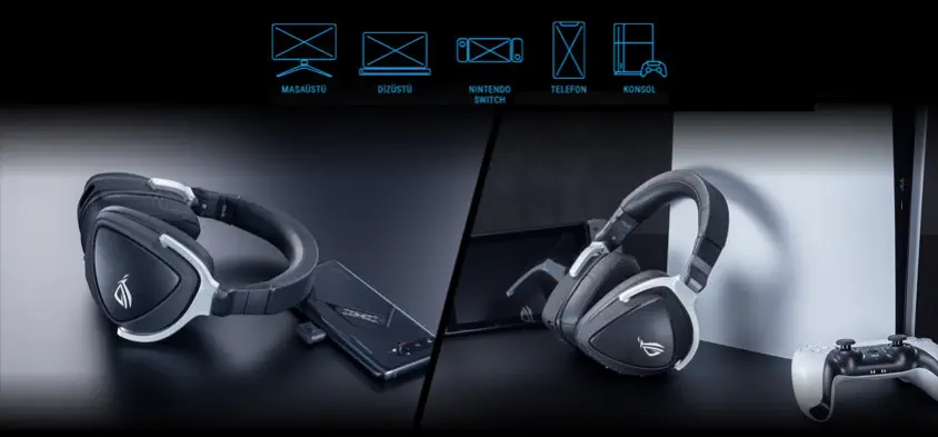 ASUS ROG Delta S Wireless Kablosuz Gaming Kulaklık