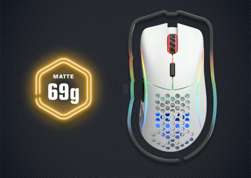 Glorious Model D Wireless GLRGLO-MS-DW-MW Kablosuz Gaming Mouse
