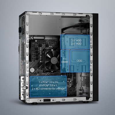 Asus ExpertCenter X5 Mini Tower X500MA-R4600G002D Masaüstü Bilgisayar
