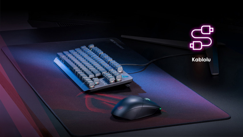 Asus ROG Strix Scope RX TKL Wireless Deluxe Optik Mekanik Kablosuz Gaming Klavye