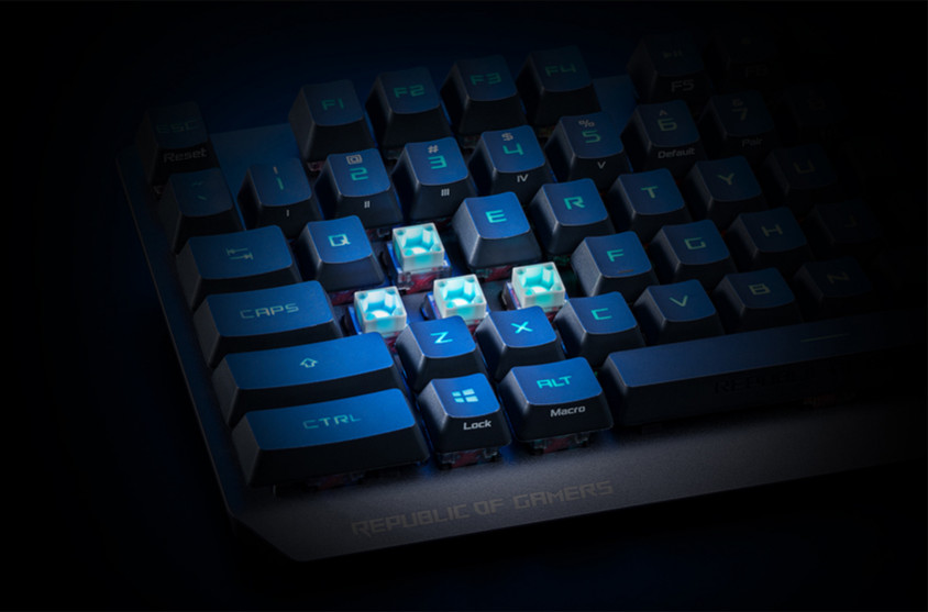 Asus ROG Strix Scope RX TKL Wireless Deluxe Optik Mekanik Kablosuz Gaming Klavye