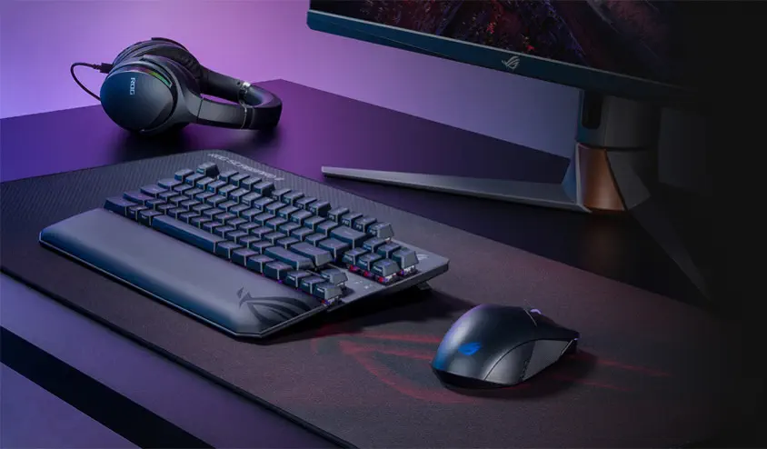 Asus ROG Strix Scope RX TKL Wireless Deluxe Optik Mekanik Kablosuz Gaming Klavye