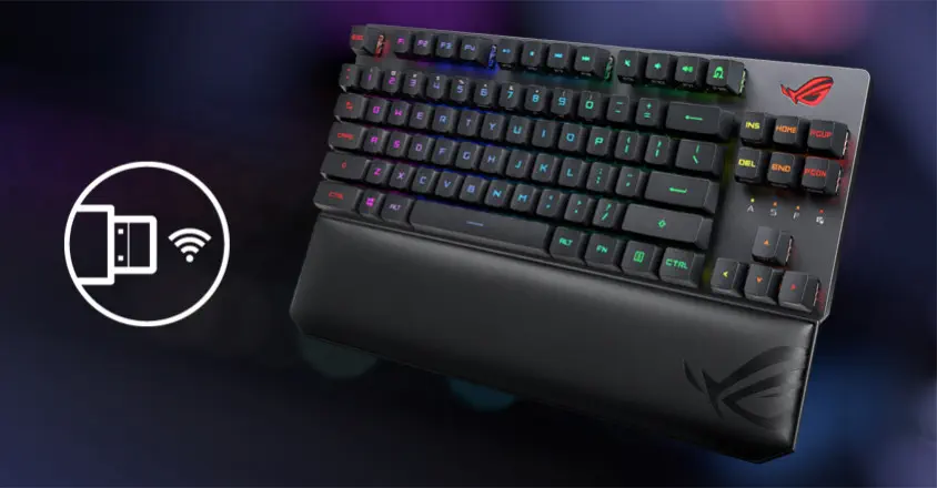 Asus ROG Strix Scope RX TKL Wireless Deluxe Optik Mekanik Kablosuz Gaming Klavye