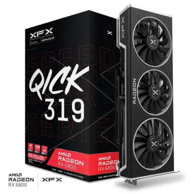 XFX Speedster QICK 319 AMD Radeon RX 6800 Core Gaming RX-68XLALFD9 Ekran Kartı