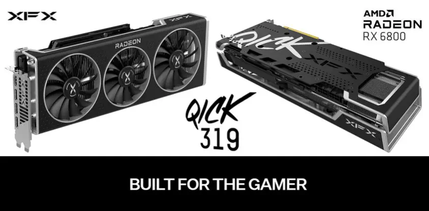XFX Speedster QICK 319 AMD Radeon RX 6800 Core Gaming RX-68XLALFD9 Ekran Kartı