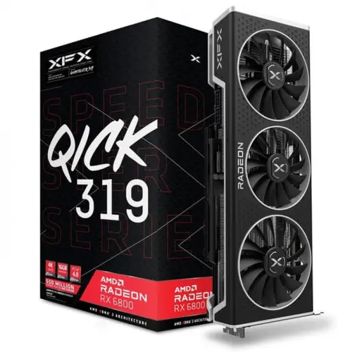 XFX Speedster QICK 319 AMD Radeon RX 6800 Core Gaming RX-68XLALFD9 Ekran Kartı