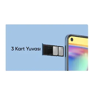 OPPO Realme 7 64GB 6GB RAM Mavi Cep Telefonu