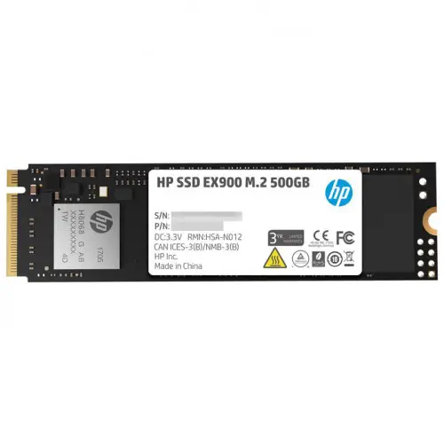 HP EX900 2YY44AA 500GB PCIe NVMe M.2 SSD Disk