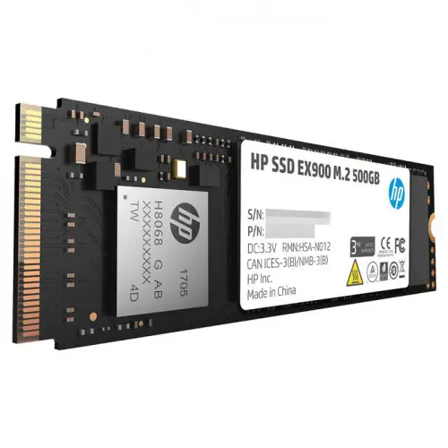 HP EX900 2YY44AA 500GB PCIe NVMe M.2 SSD Disk