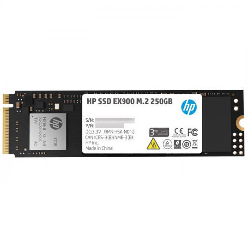 HP EX900 2YY43AA 250GB PCIe NVMe M.2 SSD Disk