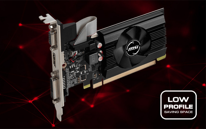 MSI GeForce GT 730 N730K-2GD3/LP Gaming Ekran Kartı