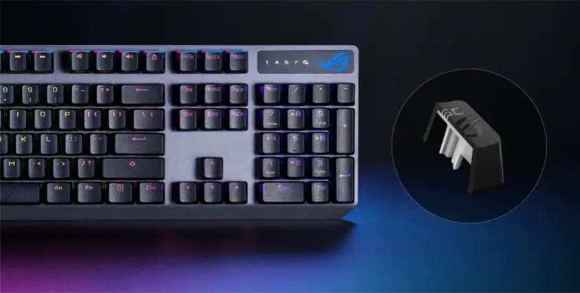 ASUS ROG Strix Scope NX Wireless Deluxe Mekanik Kablosuz Gaming Klavye