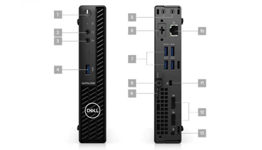 Dell OptiPlex 3090 MFF N014O3090MFF_UBU Mini PC