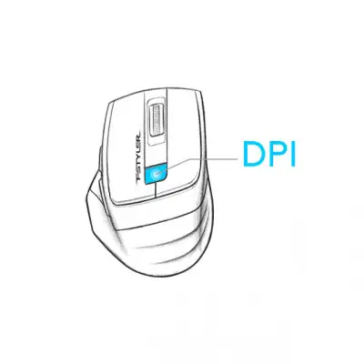 A4 Tech FB35C Kablosuz Optik Mouse